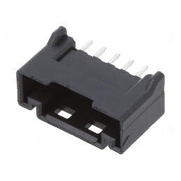 Conector Cablu-Placă Soclu Tată PIN 6 DF51K Pas 2mm THT 250V - Componente Electrificare | Electronic-mag.ro | Componente Electronice