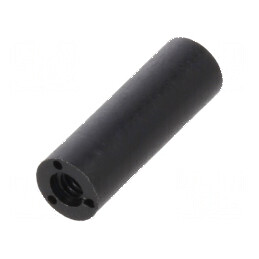 Manșon Distanțier Cilindric din Poliamidă M2 - Lungime 12mm, Diametru Exterior 4mm | Electronic-mag.ro | Componente Electronice