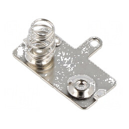 Contact tip buton/resort AA, R6 - Nr. bat. 2 lipite stânga - Componente electrice de înaltă calitate | Electronic-mag.ro | Componente Electronice
