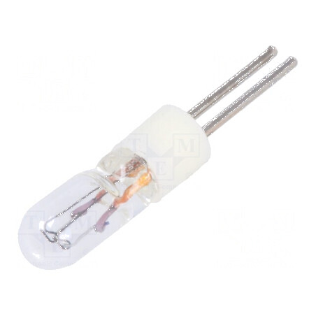 Lampă Miniaturală BI-PIN 12VDC 60mA Balon T1 Ø 3,3mm - Durată de Viață 10000h | Electronic-mag.ro | Componente Electronice