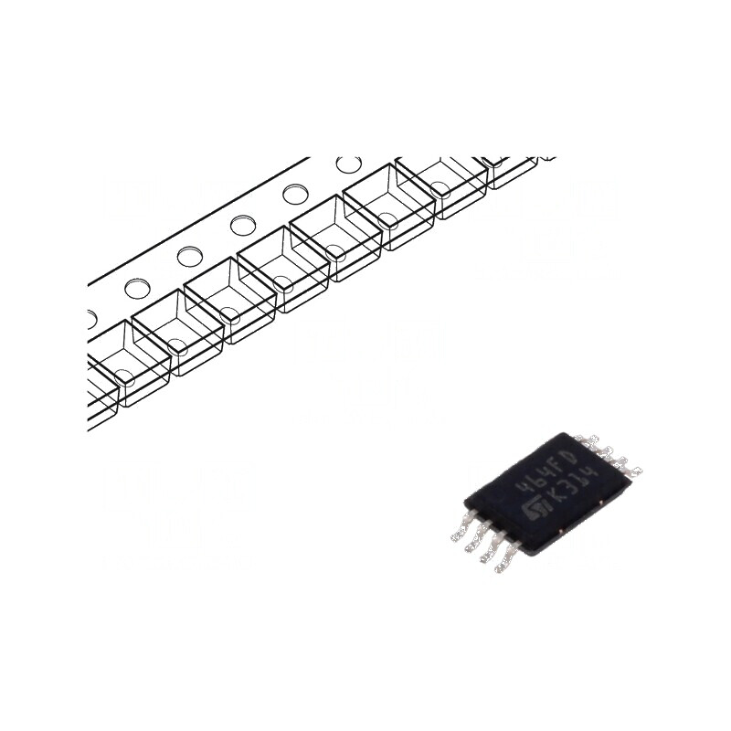 Memorie EEPROM 64kb I2C 8kx8bit 1,7-5,5V 1MHz - IC pentru Stocare Date | Electronic-mag.ro | Componente Electronice Memorie EEPROM 64kb I2C 8kx8bit 1,7-5,5V 1MHz - IC pentru Stocare Date | Electronic-mag.ro | Componente Electronice