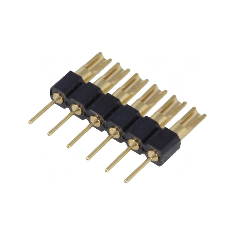 Conector Adaptor Șiruri Pini PIN 6, 2,54mm pentru Lipire THT | Electronic-mag.ro | Componente Electronice