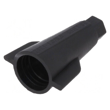 Conector cu Eliberare Rapidă pentru Cablu 1÷6mm², 400V, 41A, Negru, Temperaturi -25÷125°C | Electronic-mag.ro | Componente Electronice