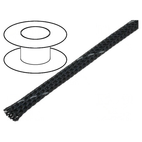 Împletitură poliester 100m Øtresă 4-9nom. 5mm - Ambalaj Resistent pentru Diverse Aplicații | Electronic-mag.ro | Componente Electronice