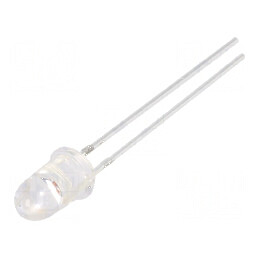 LED 5mm Galben 15° Convex, Temperatura de Funcționare: -30° la 85°C, Nr. Term: 2 | Electronic-mag.ro | Componente Electronice