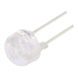LED galben 10mm 90000-120000mcd 12° convex - iluminare de înaltă intensitate | Electronic-mag.ro | Componente Electronice
