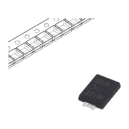 Diodă Schottky SMD 100V 3A PowerDI®5 - Redresor pentru aplicații electronice, rolă/bandă | Electronic-mag.ro | Componente Electronice