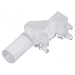 Tub LED Ø3mm cu partea frontală plată, dimensiuni Y: 6,4mm, X: 3,8mm | Electronic-mag.ro | Componente Electronice
