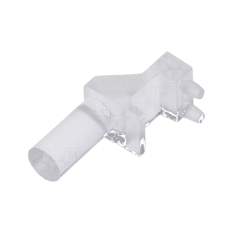 Tub LED Ø3mm cu partea frontală plată, dimensiuni Y: 6,4mm, X: 3,8mm | Electronic-mag.ro | Componente Electronice