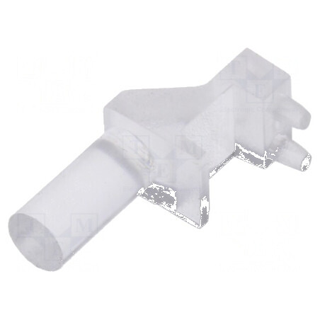 Tub LED Ø3mm cu partea frontală plată, dimensiuni Y: 6,4mm, X: 3,8mm | Electronic-mag.ro | Componente Electronice