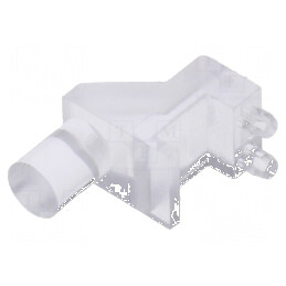 Tub LED Ø3mm cu parte frontală plată, dimensiuni Y: 3,8mm, X: 5,1mm | Electronic-mag.ro | Componente Electronice