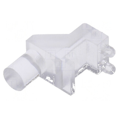 Tub LED Ø3mm cu parte frontală plată, dimensiuni Y: 3,8mm, X: 5,1mm | Electronic-mag.ro | Componente Electronice
