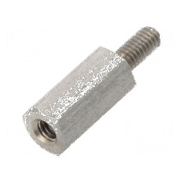 Piuliță Distanțieră Filetată 10mm M2,5 Hexagonală pentru Conexiuni Sigurate | Electronic-mag.ro | Componente Electronice