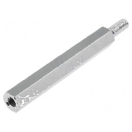 Piuliță Distanțieră Filetată 35mm - Filet Interior M3, Filet Exterior M3 | Electronic-mag.ro | Componente Electronice