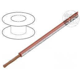 Cablu FLRY-B 1x1mm² Lită Cu PVC Roșu-Alb 60V 100m Clasa 5 pentru Instalații Electrice | Electronic-mag.ro | Componente Electronice