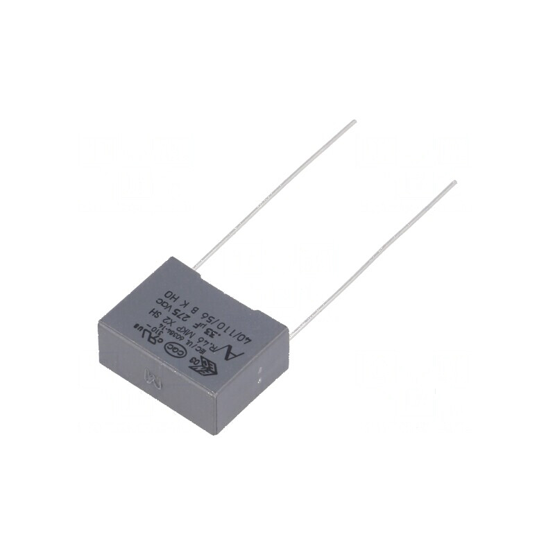 Condensator polipropilenă X2 R46 Miniature 330nF THT ±20% pentru aplicații electrice | Electronic-mag.ro | Componente Electronice Condensator polipropilenă X2 R46 Miniature 330nF THT ±20% pentru aplicații electrice | Electronic-mag.ro | Componente Electronice