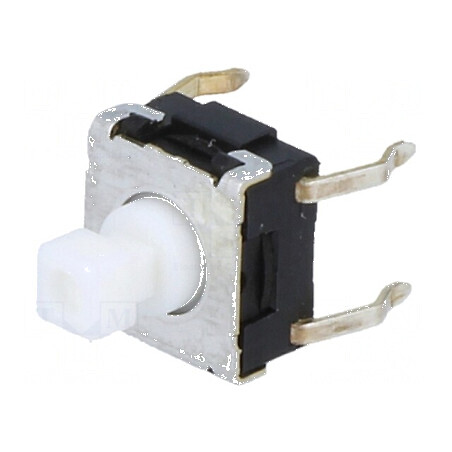 Microîntrerupător TACT SPST-NO 0,05A/24VDC THT - Pozitie 2 Fara Accesorii | Electronic-mag.ro | Componente Electronice