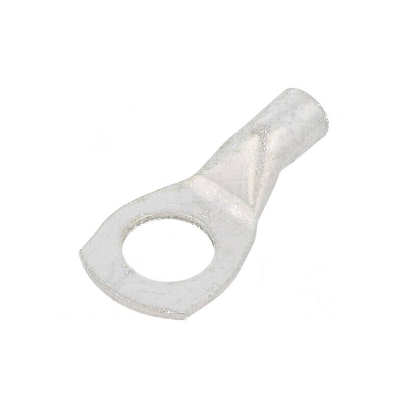 Vârf inelar tubular M10 10mm² cu crimpare pe cablu cositorit - Conector electric profesional | Electronic-mag.ro | Componente Electronice Vârf inelar tubular M10 10mm² cu crimpare pe cablu cositorit - Conector electric profesional | Electronic-mag.ro | Componente Electronice