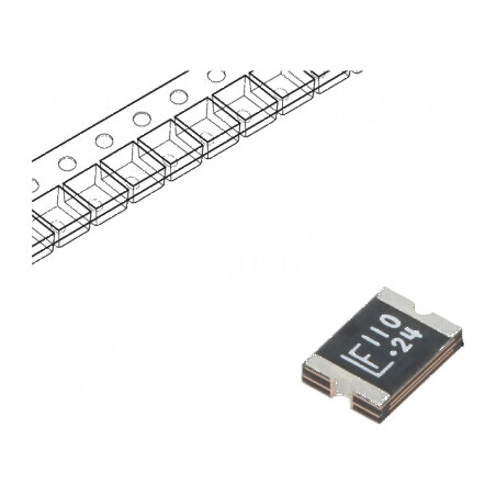 Siguranţă polimerică PTC ardere rapidă 1,1A 24VDC SMD pentru protecţia circuitelor electrice | Electronic-mag.ro | Componente Electronice