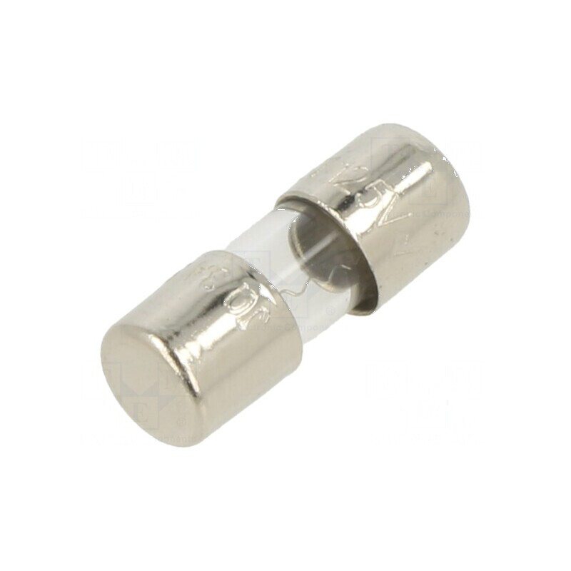 Siguranță ardere rapidă 3A 350VAC 5x15mm din alamă 2JQ - Produs electric de protecție | Electronic-mag.ro | Componente Electronice