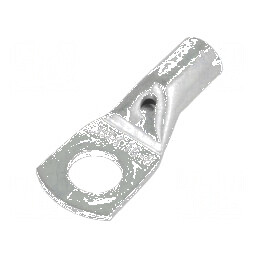 Vârf Inelar Tubular M8 16mm² Crimat pe Cablu Neizolat din Cupru - Conector Electric Profesional | Electronic-mag.ro | Componente Electronice