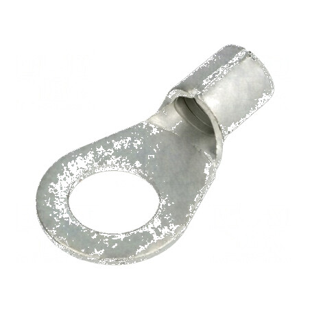 Vârf Inelar M10 16mm² Crimpat pe Cablu Neizolat Cositorit - Conector Electric Profesional | Electronic-mag.ro | Componente Electronice