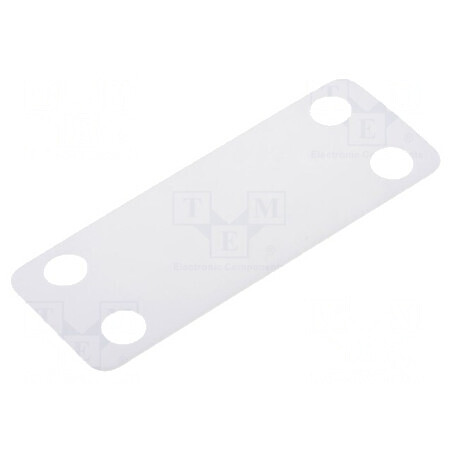 Etichetă poliamidă albă UL94V-2, rezistentă la temperaturi între -40 și 85°C, dimensiune 19mm | Electronic-mag.ro | Componente Electronice