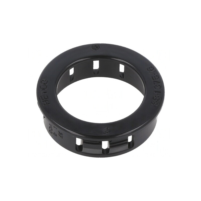Manșon din Plastic Negru Ø 34,9mm - Ø 25,4mm, UL94V-2, pentru Montaj Profesional | Electronic-mag.ro | Componente Electronice