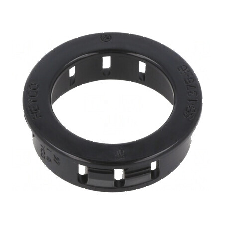 Manșon din Plastic Negru Ø 34,9mm - Ø 25,4mm, UL94V-2, pentru Montaj Profesional | Electronic-mag.ro | Componente Electronice