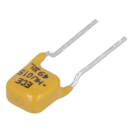 Siguranţă polimerică PTC 150mA Ø0,65x4,7mm - Protecţie avansată pentru circuite electrice | Electronic-mag.ro | Componente Electronice