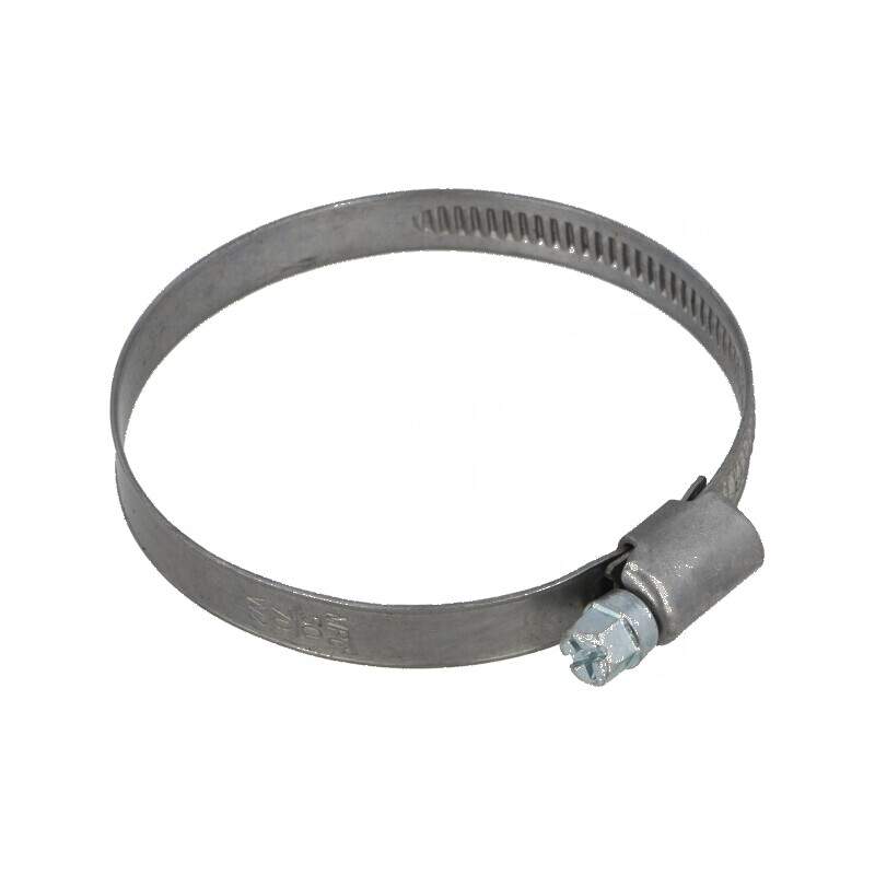 Colier de Strângere cu Şurub W: 9mm, Crimpare 50÷70mm D W2 - Accesoriu Industrial de Îmbinare | Electronic-mag.ro | Componente Electronice