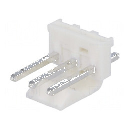 Conector cablu-placă soclu tată KK 396, 3,96mm, 3 pini, montare THT, 7A | Electronic-mag.ro | Componente Electronice