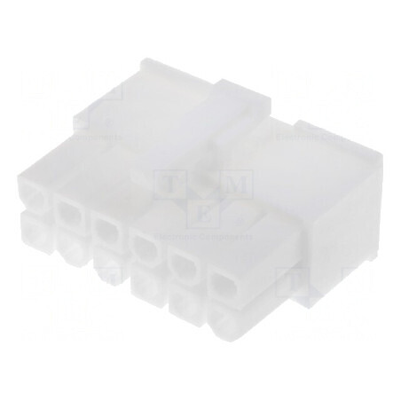 Conector Mini-Fit Jr 4,2mm PIN 12 - Cablu-Cablu/PCB Mufă Mamă | Electronic-mag.ro | Componente Electronice