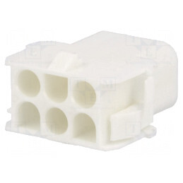 Conector cablu-cablu mufă tată/mamă MLX 6,35mm, 6 pini, standard UL94V-0 | Electronic-mag.ro | Componente Electronice