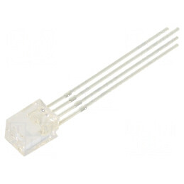 LED dreptunghiular 5x5x7mm RGB 500-750mcd - Iluminare eficientă în trei culori | Electronic-mag.ro | Componente Electronice