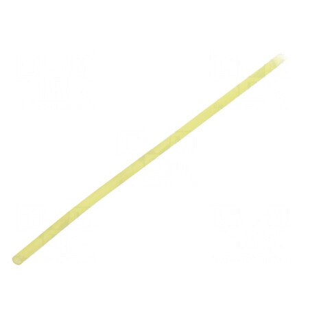 Manșon electroizolant din silicon galben - Ø interior: 1.5 mm | Electronic-mag.ro | Componente Electronice