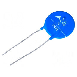 Varistor Oxid de Metal THT 95VAC 125VDC 150V 6500A - Interval Temperatură -40÷105°C | Electronic-mag.ro | Componente Electronice