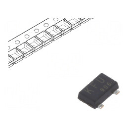Tranzistor N-MOSFET unipolar 60V 6A Idm 24A 2,4W SOT23F - Componentă electronică de putere pentru aplicații industriale | Electronic-mag.ro | Componente Electronice