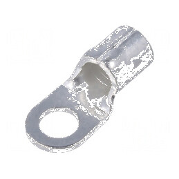 Vârf de conectare M6 pentru cablu neizolat, 16mm², crimpat, cositorit | Electronic-mag.ro | Componente Electronice
