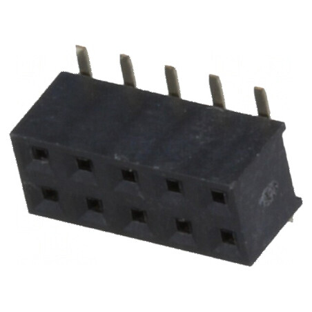 Conector şiruri pini soclu mamă 10 pini verticale 2mm SMT 2x5 | Electronic-mag.ro | Componente Electronice