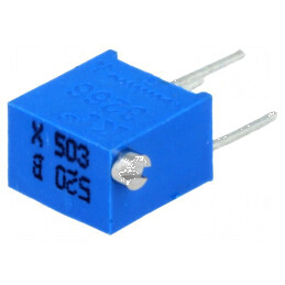 Potențiometru de montare multitură 50kΩ 250mW ±10% linear – Componentă electronică de calitate superioară | Electronic-mag.ro | Componente Electronice