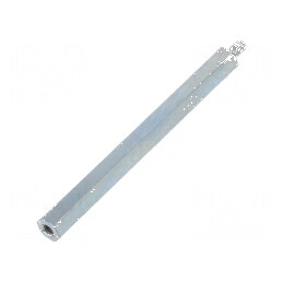 Piuliţă Distanţieră Filetată 65mm - Filet Interior M3, Filet Exterior M3 | Electronic-mag.ro | Componente Electronice