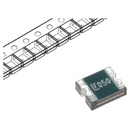 Siguranță Polimerică PTC 550mA 2016L - Protecție Avansată pentru Circuite Electrice | Electronic-mag.ro | Componente Electronice
