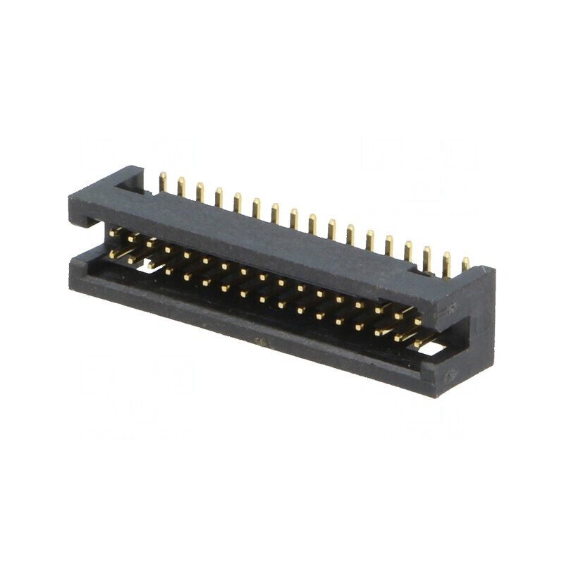 Conector IDC Soclu Tată PIN 34 Drept SMT Gold Flash 1,27mm - Componentă Electrotehnică de Înaltă Calitate | Electronic-mag.ro | Componente Electronice