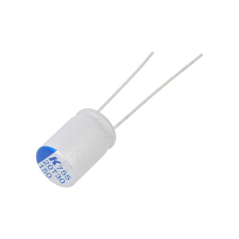 Condensator Polimeric Low ESR 150uF 20VDC cu ESR de 20mΩ, Model A755 THT | Electronic-mag.ro | Componente Electronice Condensator Polimeric Low ESR 150uF 20VDC cu ESR de 20mΩ, Model A755 THT | Electronic-mag.ro | Componente Electronice