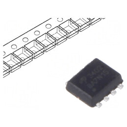 Tranzistor N-MOSFET Unipolar 20V 9,6A 3W DFN8 pentru Aplicații Electronice | Electronic-mag.ro | Componente Electronice