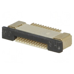 Conector FFC/FPC Orizontal 12 PIN Superioare ZIF - Conector ZIF pentru Aplicatii Electronice | Electronic-mag.ro | Componente Electronice