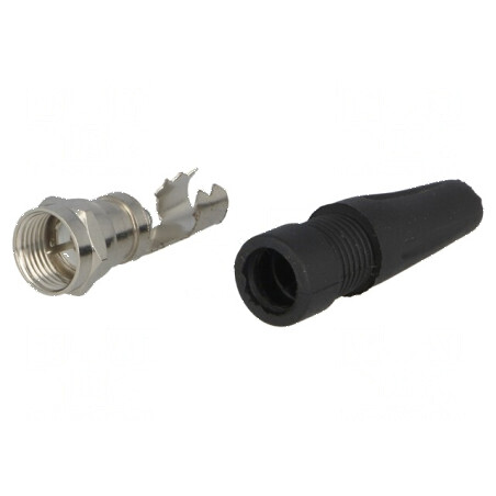 Conector F Mufă Tată Drept 7mm cu Terminal cu Şurub pentru Cablu | Electronic-mag.ro | Componente Electronice
