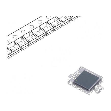 Fotodiodă PIN SMD 940nm 5nA, Rectangulară, Plată, Transparentă | Electronic-mag.ro | Componente Electronice
