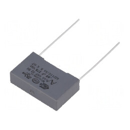 Condensator Polipropilenă X2 R46 Miniature 680nF THT ±20% - Componentă Electronică de Calitate Superioară | Electronic-mag.ro | Componente Electronice